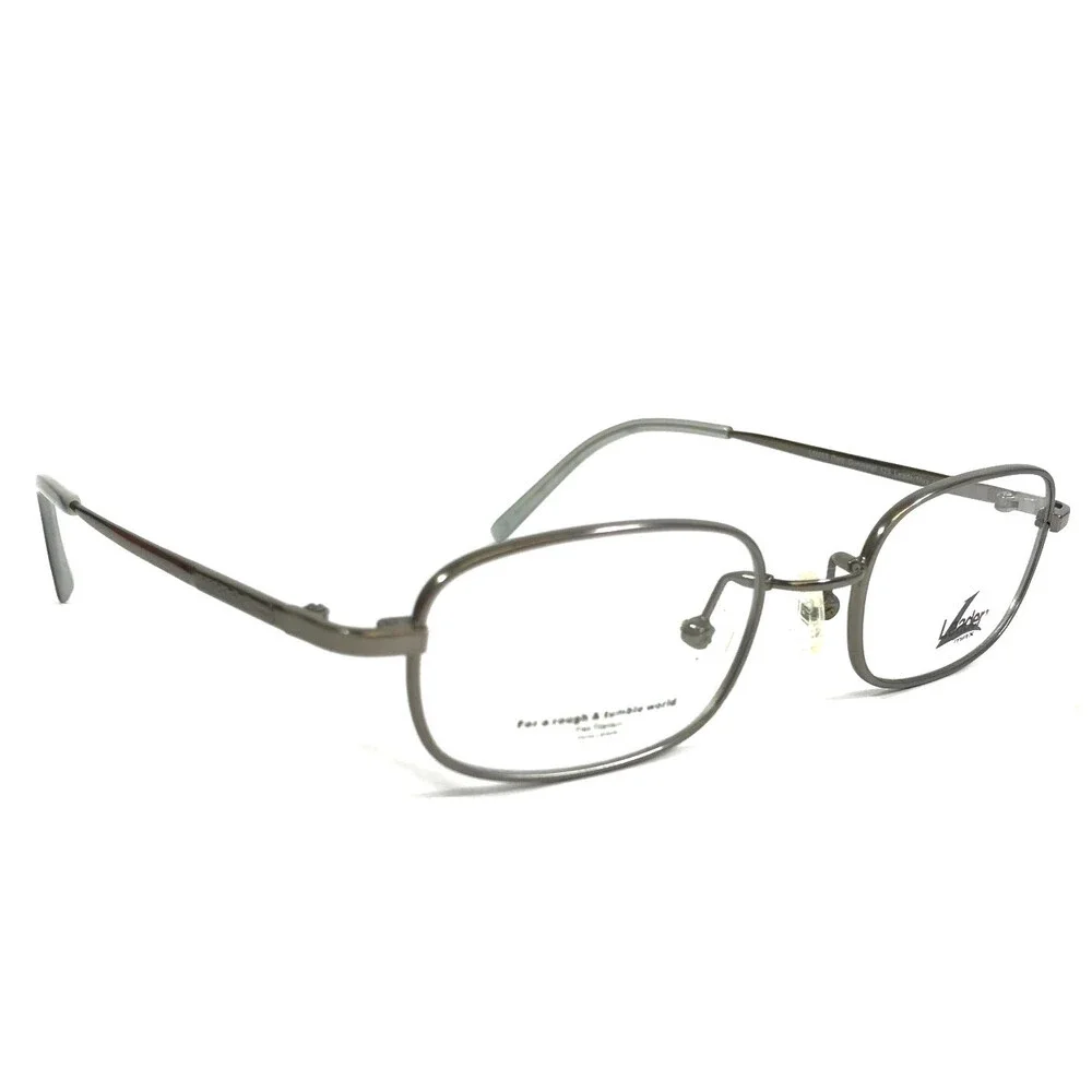 Leader Kids Safety Eyeglasses Frames LeaderMax LM203 Dark Gunmetal 46-19-125